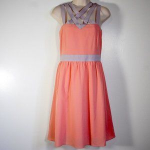 A’reve Strappy Fit & Flare Sleeveless Dress